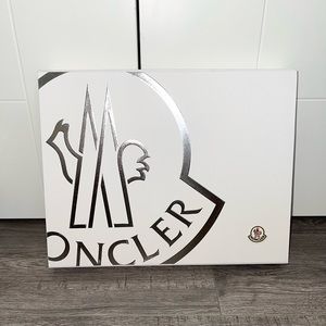Authentic Moncler box with magnetic closure